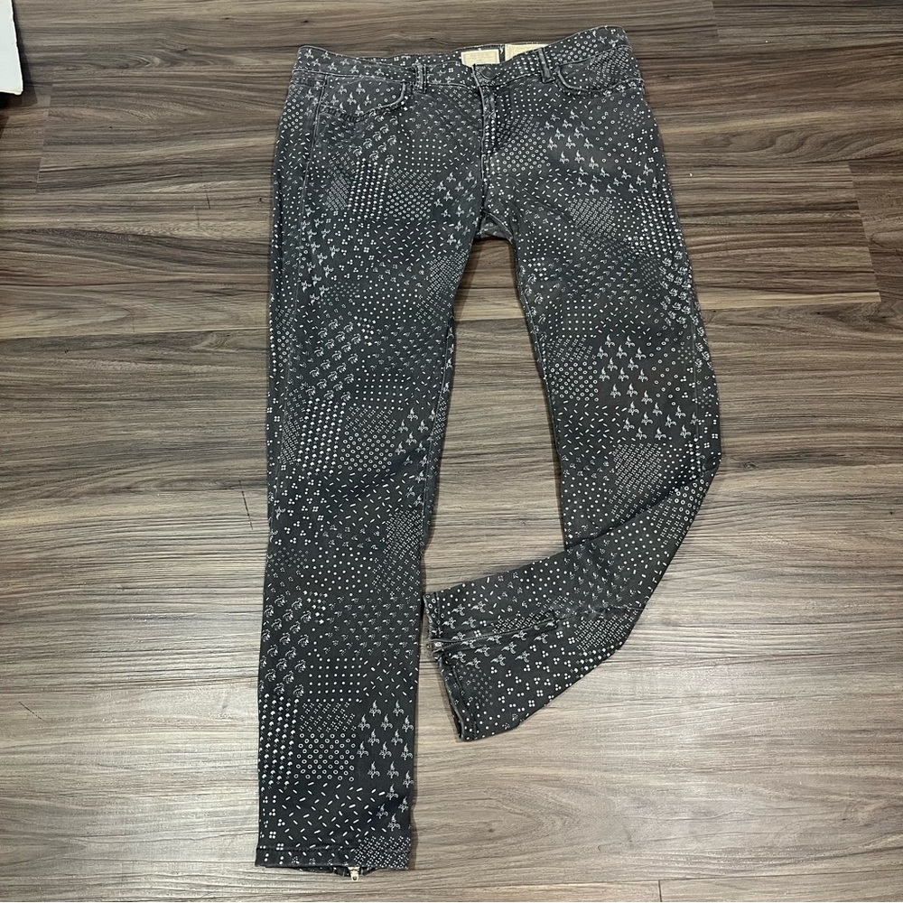 Allsaints Spiritual Fields Daito Brodie Low Rise Copped Skinny Jeans Women 29